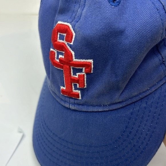 SF children's cap in blue with red - Picture 2 of 5